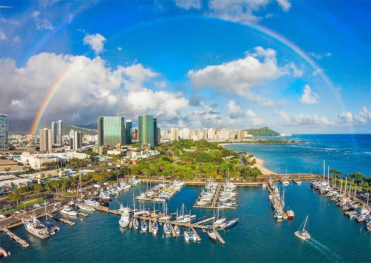 Apartamento Ilikai Tower 1841 Yacht Harbor View 1Br Honolulu