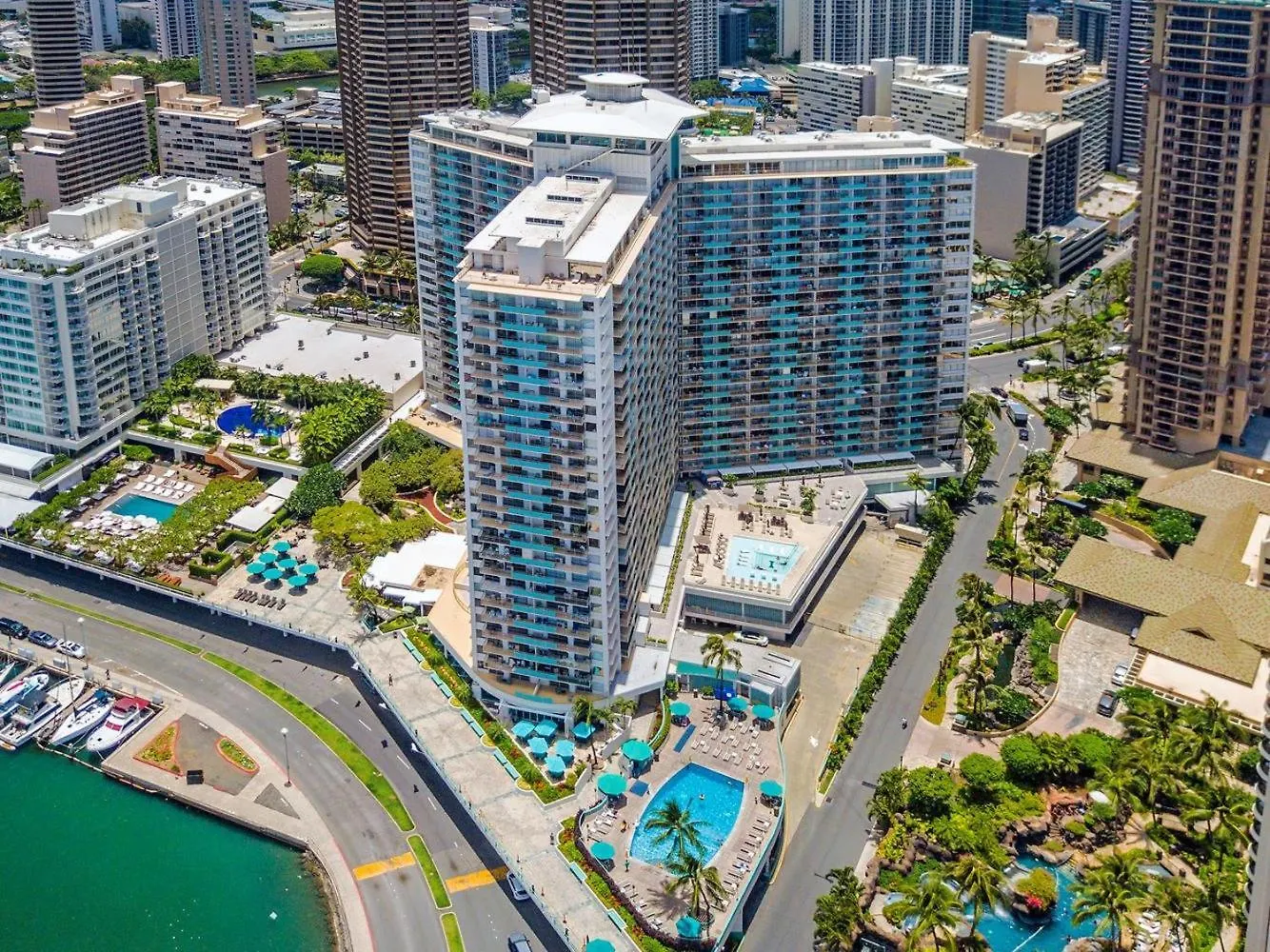Apartamento Ilikai Tower 1841 Yacht Harbor View 1Br Honolulu